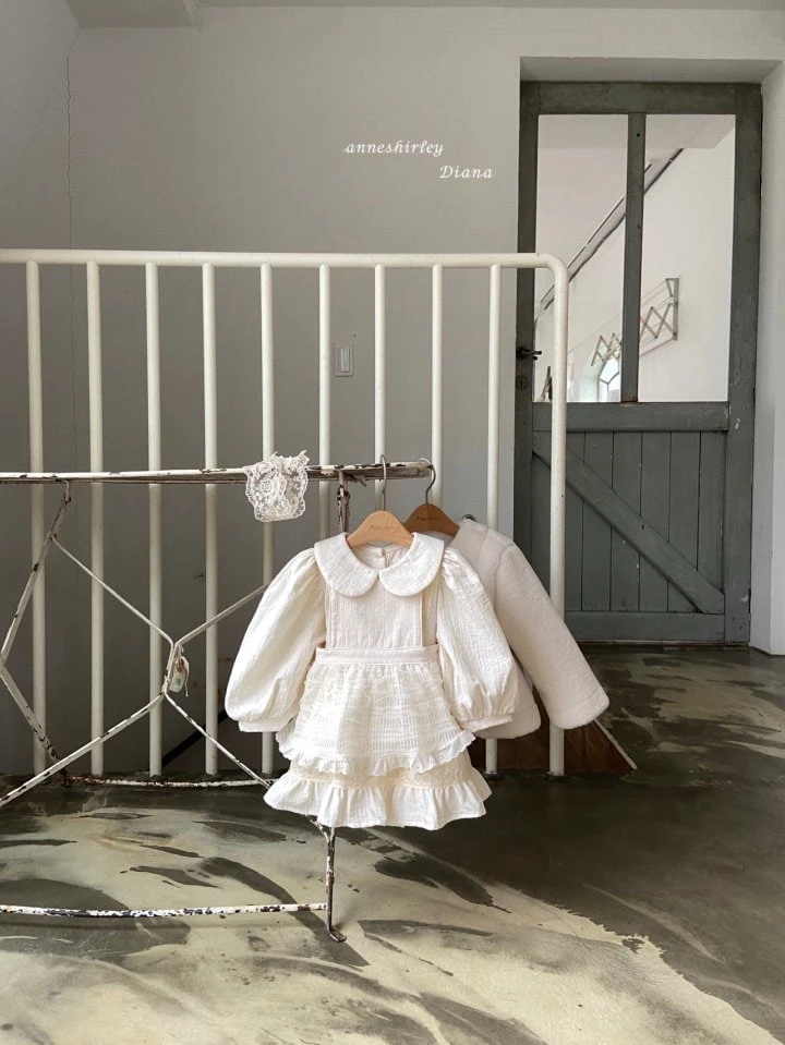 Anne Shirley - Korean Baby Fashion - #babyootd - Rose Tea Suit