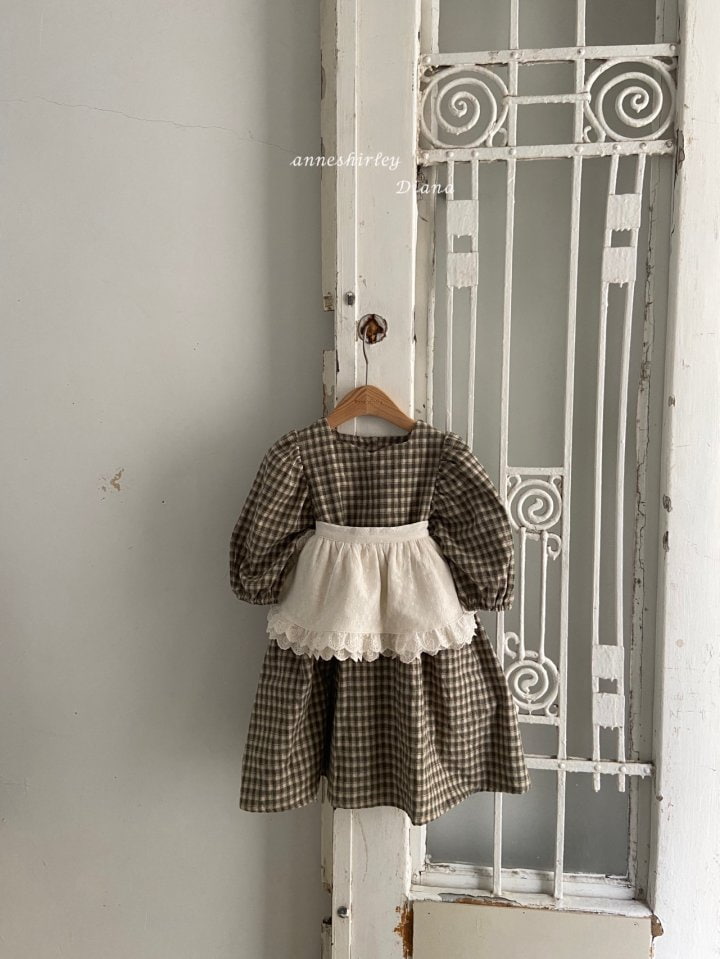 Anne Shirley - Korean Baby Fashion - #onlinebabyboutique - Olive Dress - 9