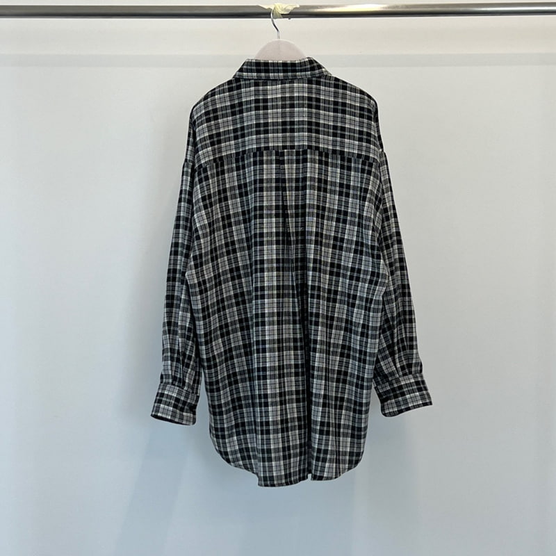 Another Avenue - Korean Women Fashion - #romanticstyle - Rich Check Shirt - 3