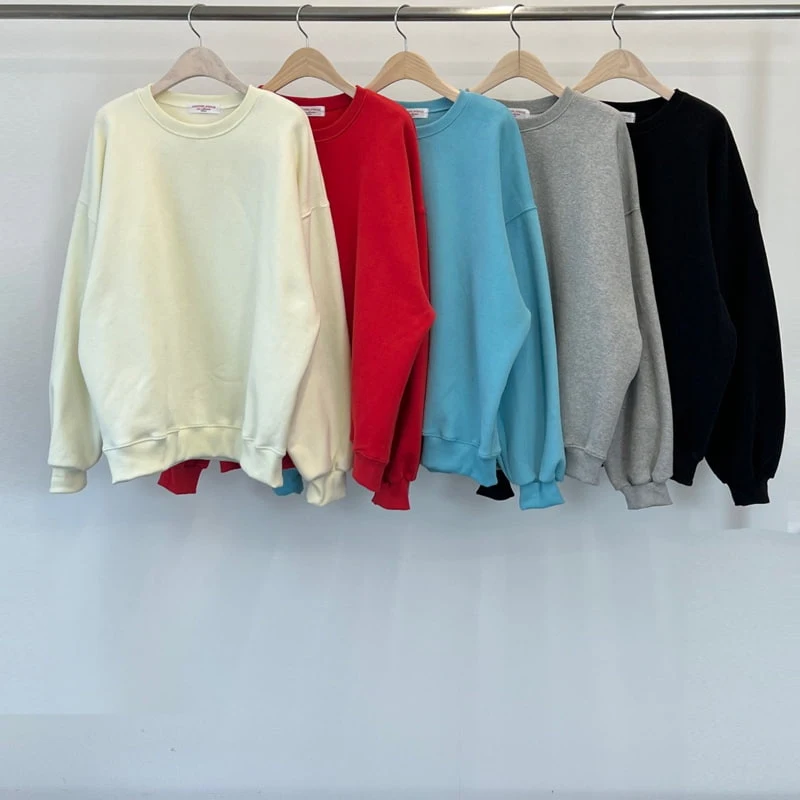 Another Avenue - Korean Women Fashion - #womensfashion - Pastel Fleece Sweatshirts