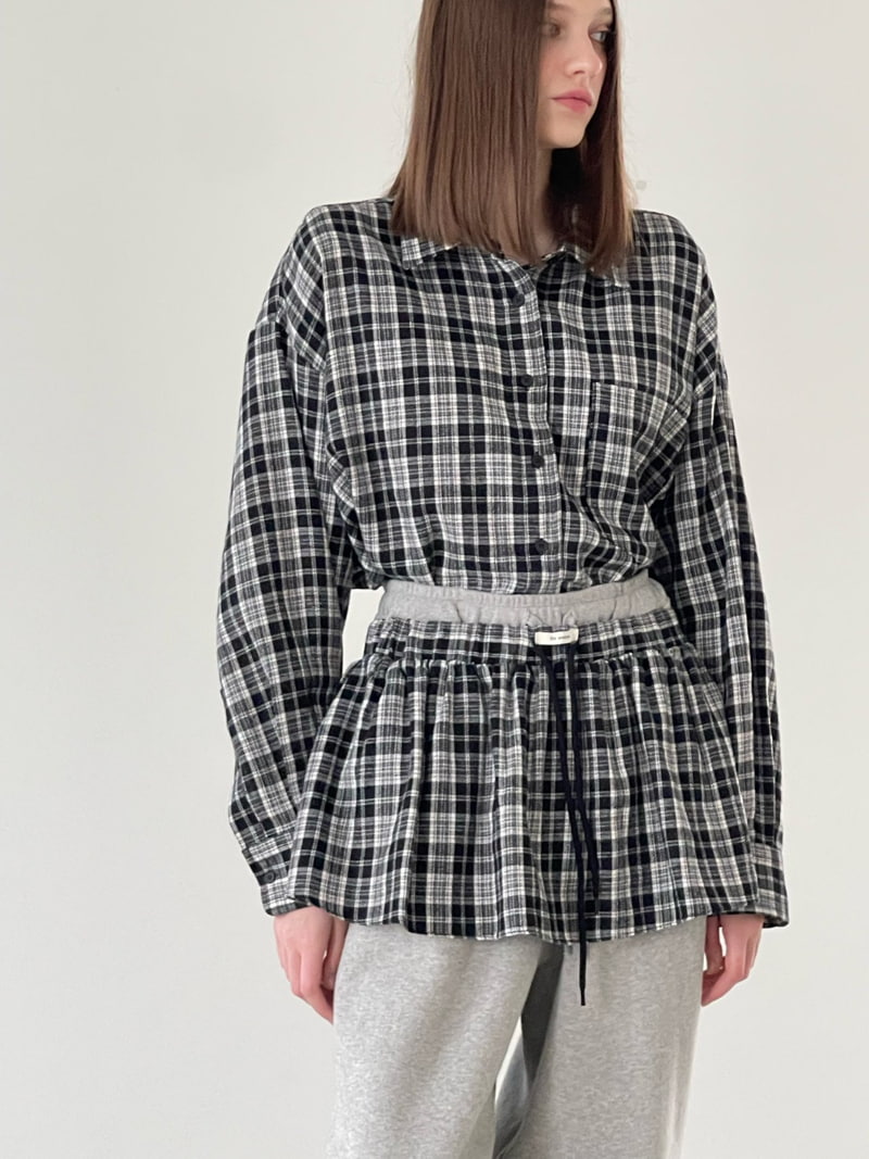 Another Avenue - Korean Women Fashion - #womensfashion - Rich Check Shirt - 8