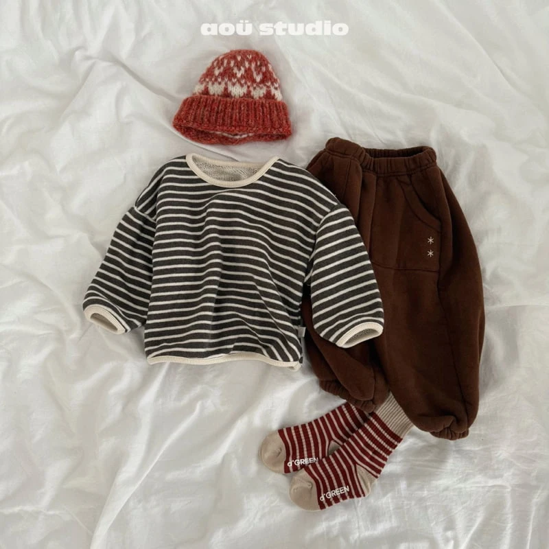 Aou Studio - Korean Baby Fashion - #babyootd - Easy Jogger Pants - 10