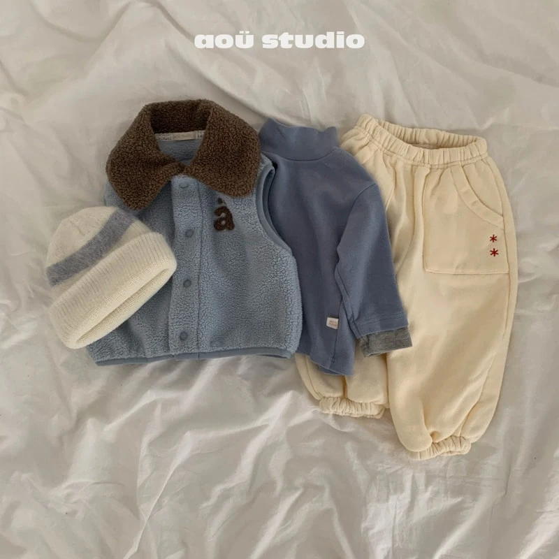 Aou Studio - Korean Baby Fashion - #babyoutfit - Easy Jogger Pants - 12