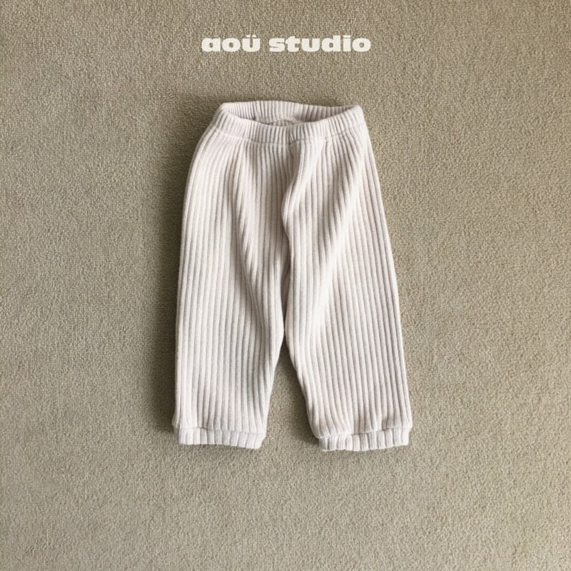 Aou Studio - Korean Baby Fashion - #smilingbaby - Slim Jogger Pants - 2