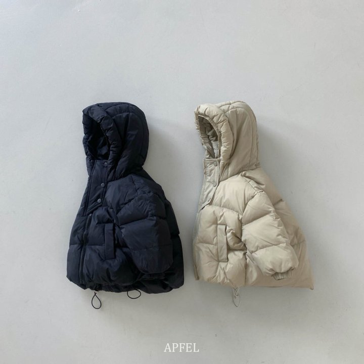 Apfel - Korean Children Fashion - #childofig - Coco Hooded Duck Down Padding - 10