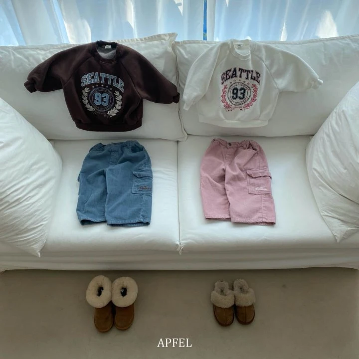 Apfel - Korean Children Fashion - #childofig - Pocket Corduroy Pants - 3