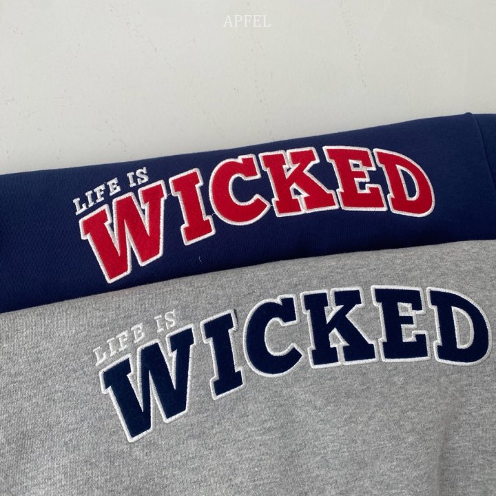 Apfel - Korean Children Fashion - #designkidswear - Wicked Sweatshirts with Mom - 9