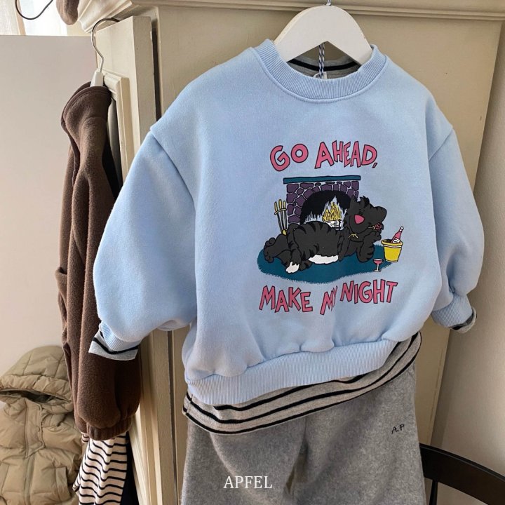 Apfel - Korean Children Fashion - #discoveringself - Meow Sweatshirts - 7