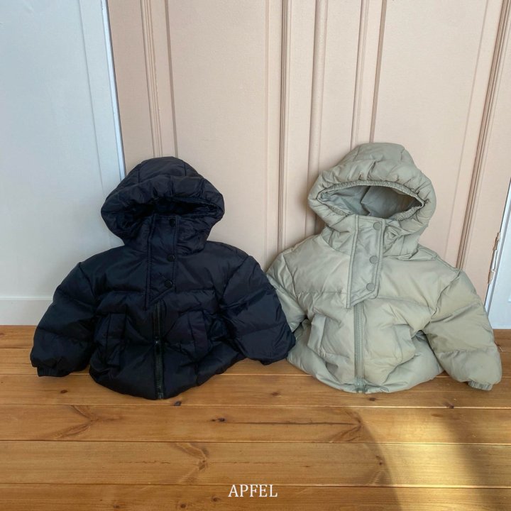 Apfel - Korean Children Fashion - #minifashionista - Coco Hooded Duck Down Padding - 5