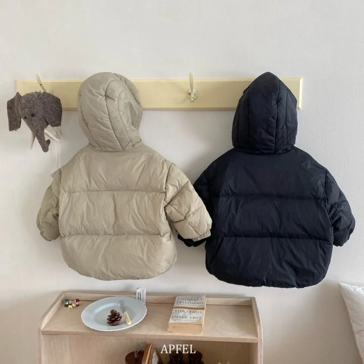 Apfel - Korean Children Fashion - #todddlerfashion - Coco Hooded Duck Down Padding - 7