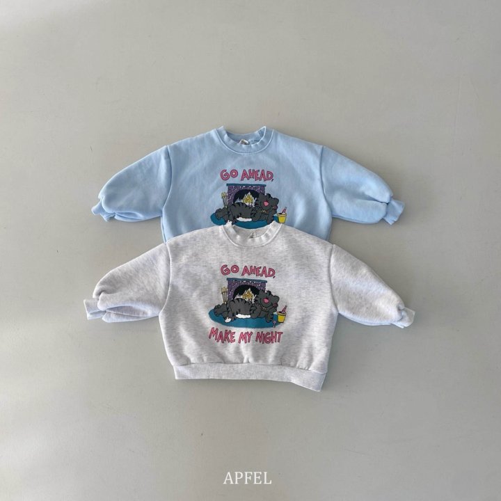 Apfel - Korean Children Fashion - #todddlerfashion - Meow Sweatshirts