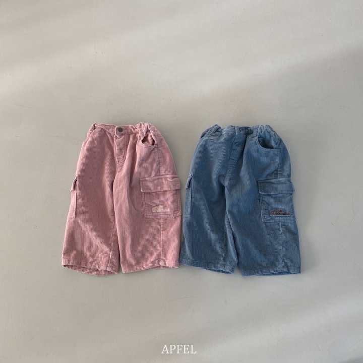 Apfel - Korean Children Fashion - #toddlerclothing - Pocket Corduroy Pants