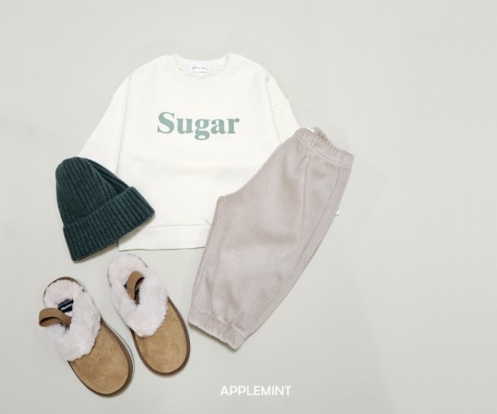 Applemint - Korean Children Fashion - #Kfashion4kids - Mink Corduroy Jogger Pants - 7