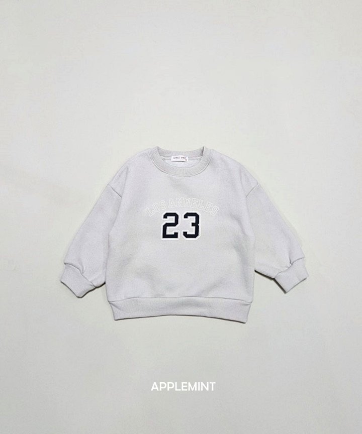 Applemint - Korean Children Fashion - #kidsshorts - LA 23 Sweatshirts - 2