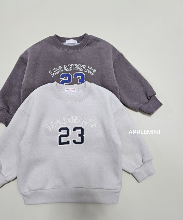 Applemint - Korean Children Fashion - #kidsstore - LA 23 Sweatshirts - 3