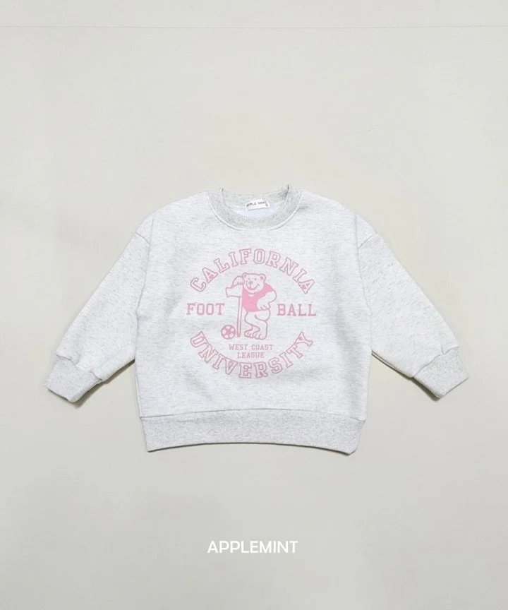 Applemint - Korean Children Fashion - #littlefashionista - Football Sweatshirts - 2