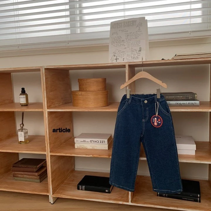 Article - Korean Children Fashion - #childrensboutique - Veloa Denim Pants - 7