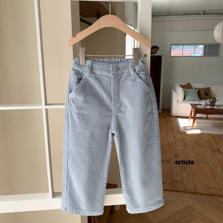 Article - Korean Children Fashion - #discoveringself - Bakery Corduroy Pants - 11