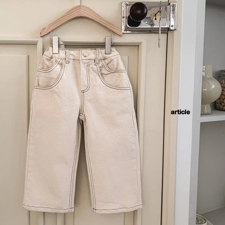 Article - Korean Children Fashion - #fashionkids - Two Pocket Pants - 8