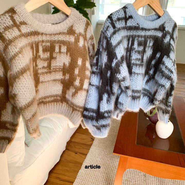 Article - Korean Children Fashion - #fashionkids - Muise Brush Knit - 2