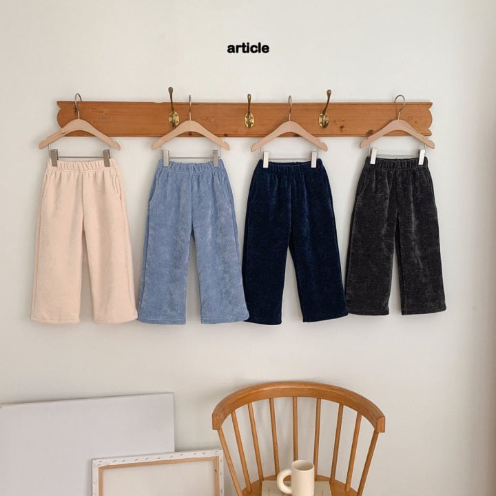 Article - Korean Children Fashion - #kidsshorts - Stay Straight Bottom Pants - 3