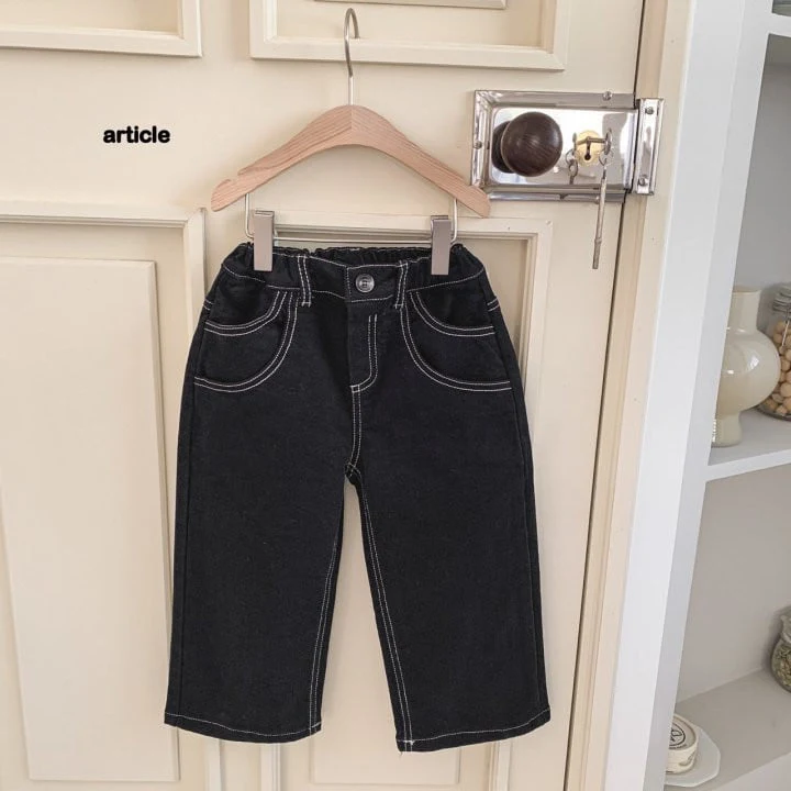 Article - Korean Children Fashion - #stylishchildhood - Two Pocket Pants - 3