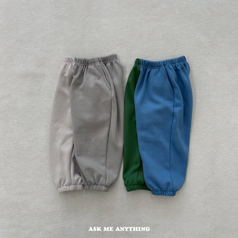 Ask Me Anything - Korean Children Fashion - #Kfashion4kids - Half Fleece Pants