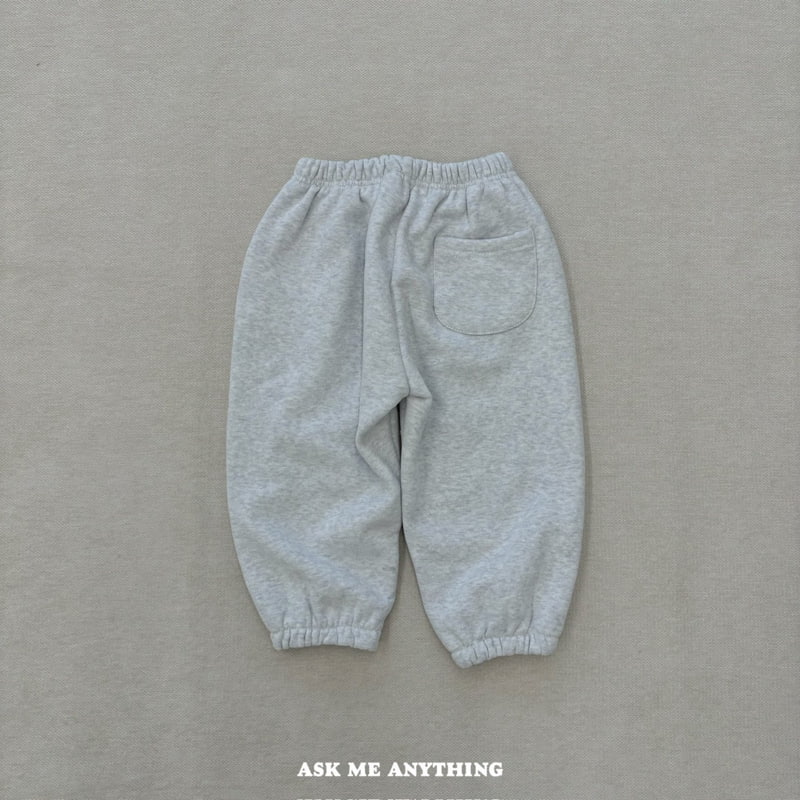 Ask Me Anything - Korean Children Fashion - #Kfashion4kids - AMA Fleece Pants - 3