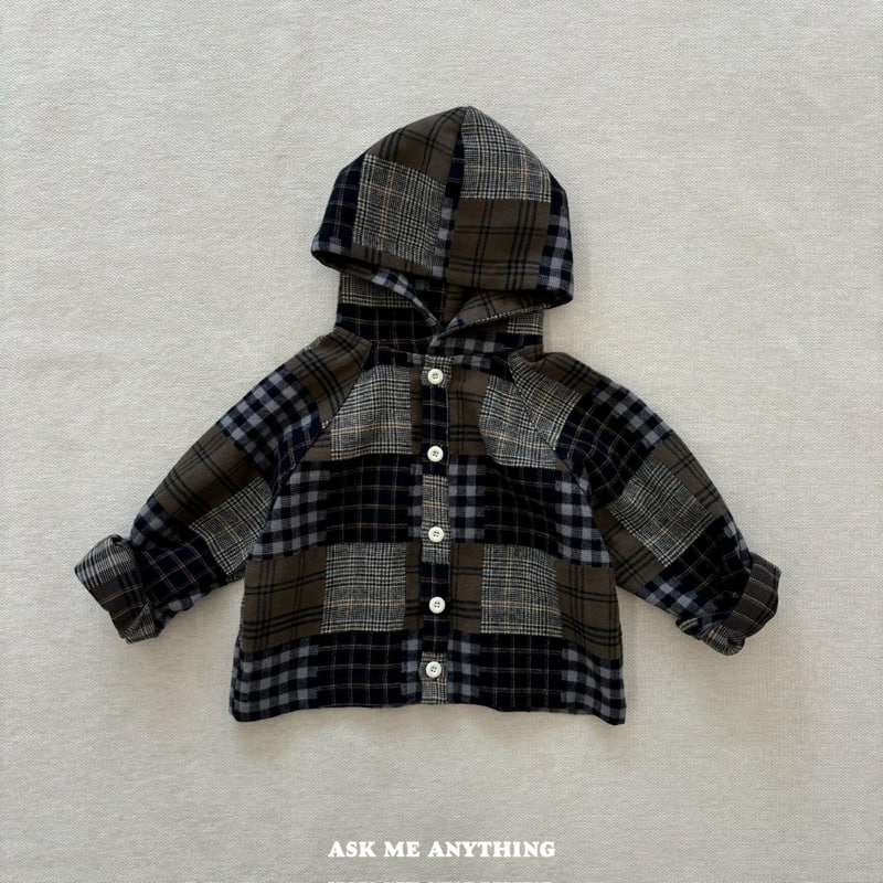 Ask Me Anything - Korean Children Fashion - #childofig - Capital Hooded Shirt - 2