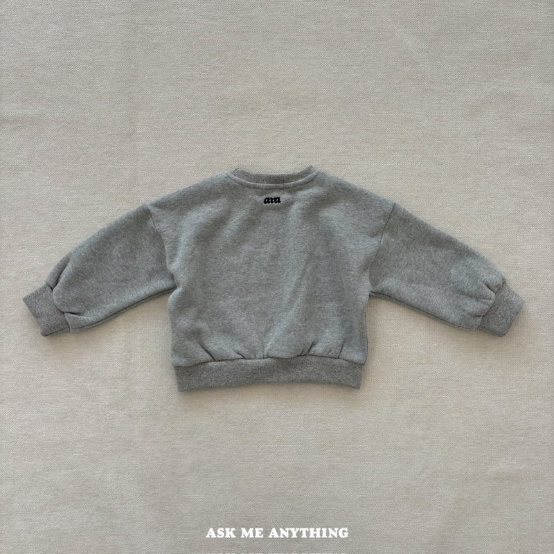 Ask Me Anything - Korean Children Fashion - #childofig - AMA Fleece Sweatshirt - 10