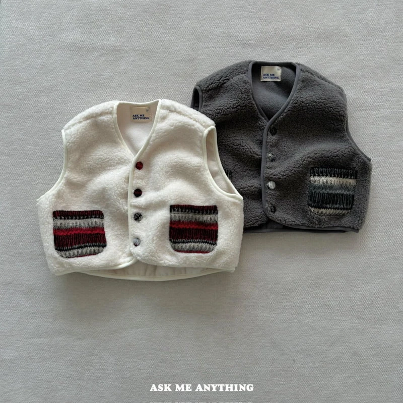 Ask Me Anything - Korean Children Fashion - #discoveringself - Merry Vest