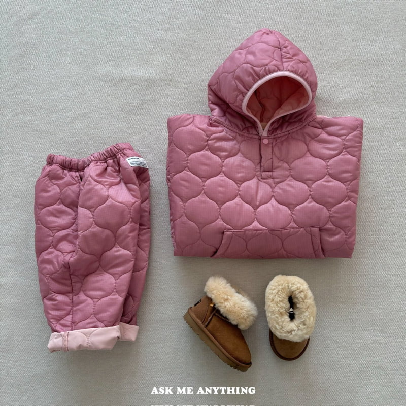 Ask Me Anything - Korean Children Fashion - #fashionkids - Camping Padded Poncho - 8