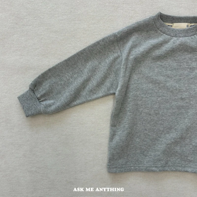 Ask Me Anything - Korean Children Fashion - #discoveringself - Basic Fleece Tee - 4