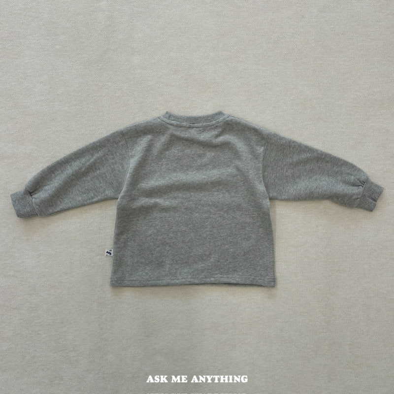 Ask Me Anything - Korean Children Fashion - #kidsshorts - Basic Fleece Tee - 5