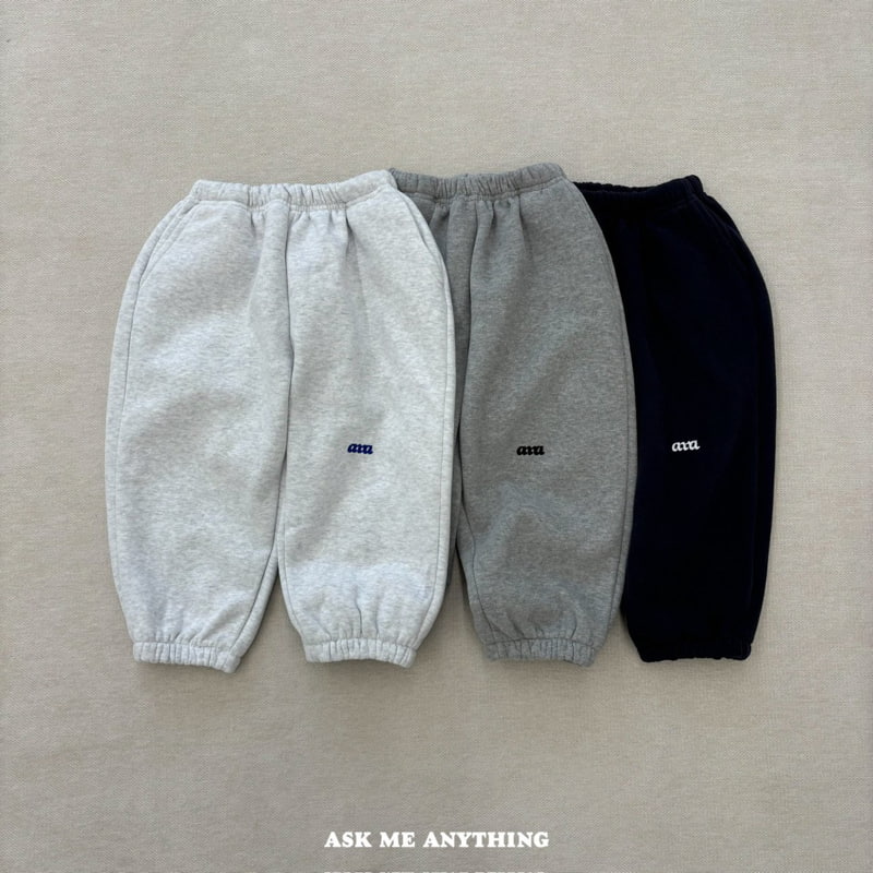 Ask Me Anything - Korean Children Fashion - #kidsstore - AMA Fleece Pants