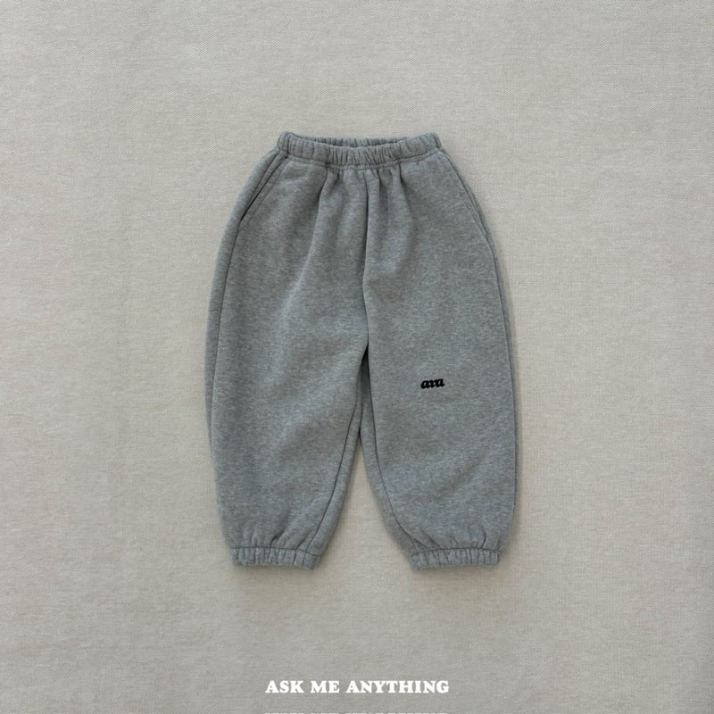 Ask Me Anything - Korean Children Fashion - #magicofchildhood - AMA Fleece Pants - 5