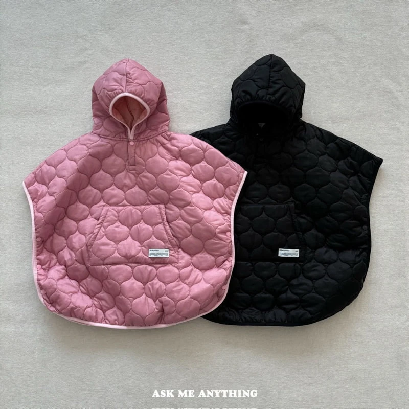 Ask Me Anything - Korean Children Fashion - #minifashionista - Camping Padded Poncho