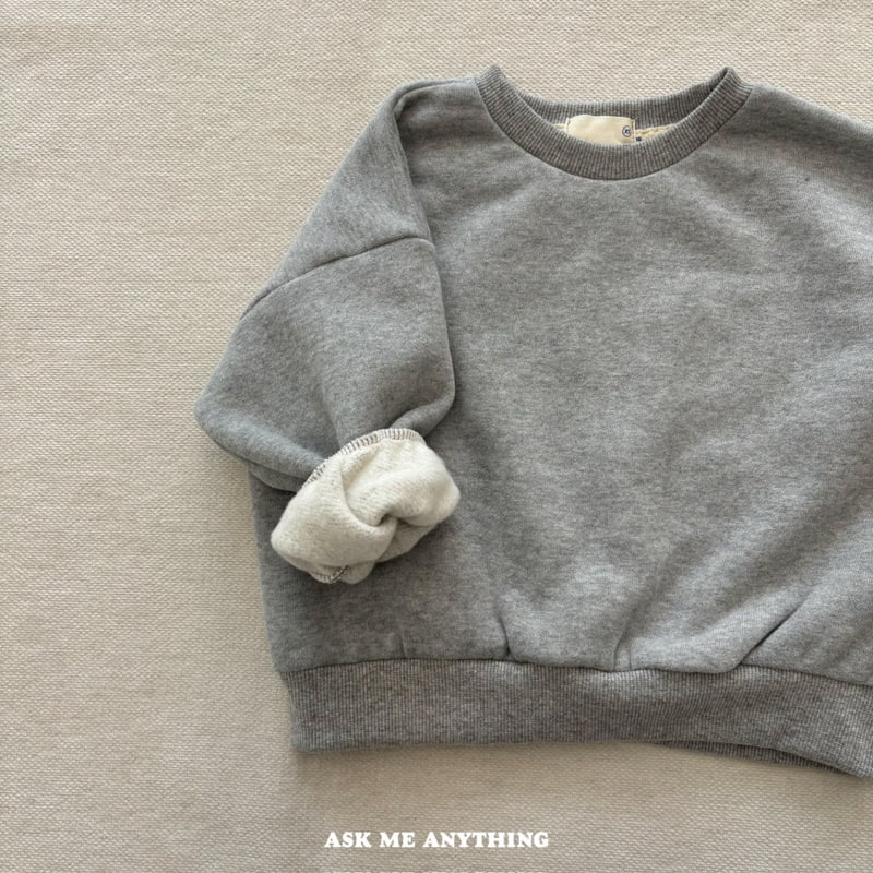 Ask Me Anything - Korean Children Fashion - #stylishchildhood - AMA Fleece Sweatshirt - 9