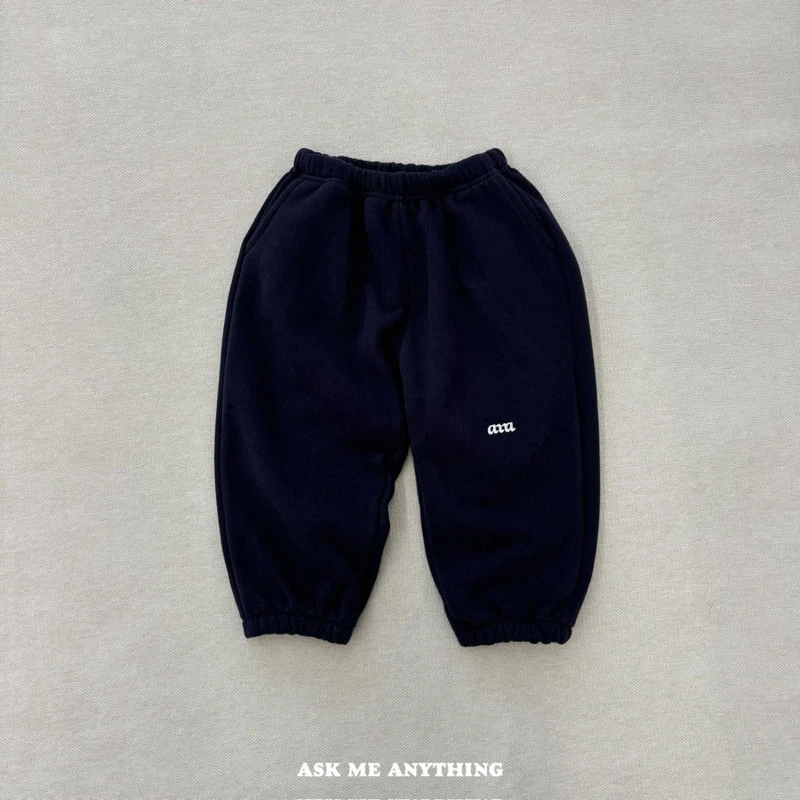 Ask Me Anything - Korean Children Fashion - #todddlerfashion - AMA Fleece Pants - 8