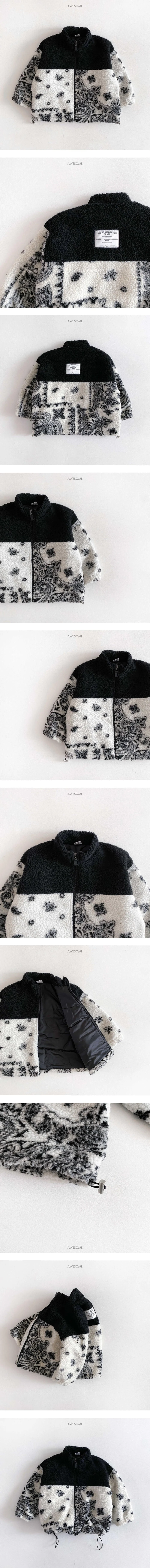 Awesome Bebe - Korean Children Fashion - #discoveringself - Paisley Fleece Jumper