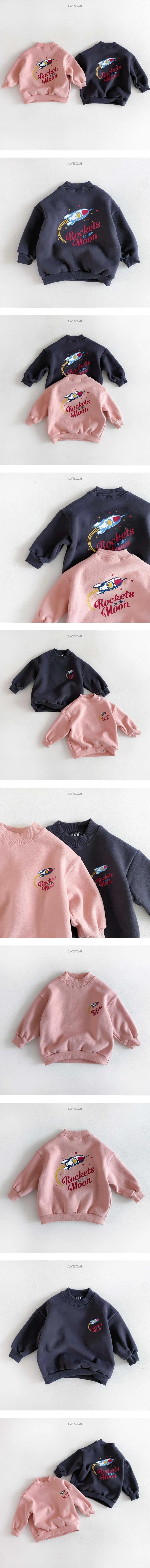 Awesome Bebe - Korean Children Fashion - #discoveringself - Rocket Fleece Sweatshirts