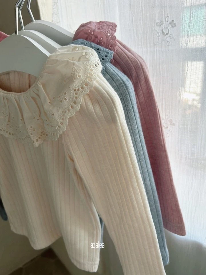 Azalea - Korean Children Fashion - #discoveringself - Smoothie Lace Knit - 4