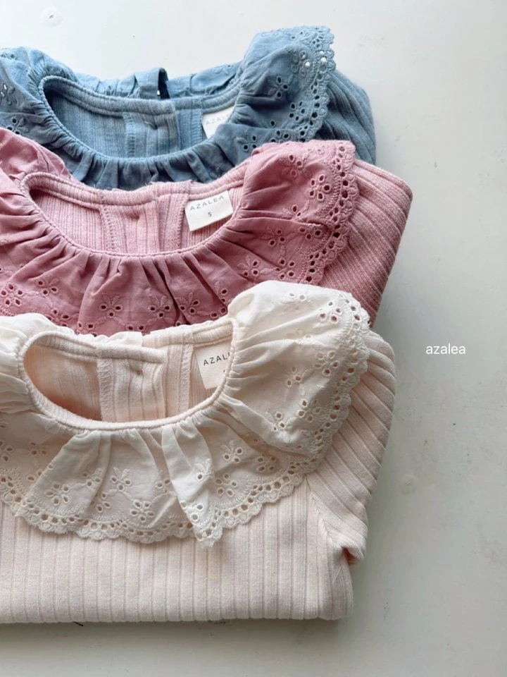 Azalea - Korean Children Fashion - #kidsshorts - Smoothie Lace Knit - 5