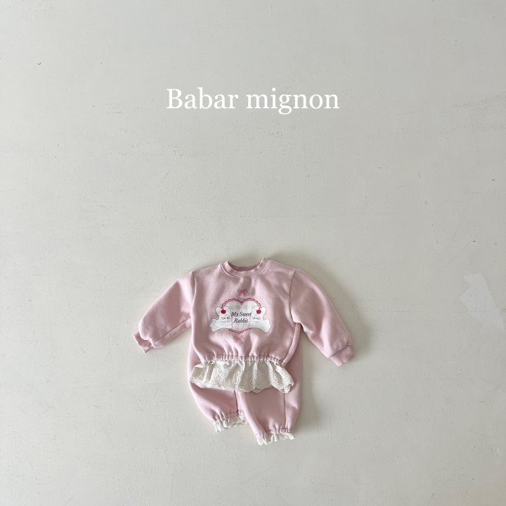 Babar Mignon - Korean Children Fashion - #childofig - Lace Top Bottom Set - 6