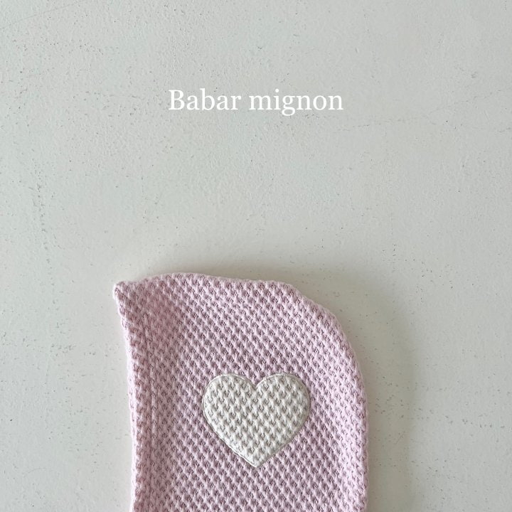 Babar Mignon - Korean Children Fashion - #childofig - Heart Balaclava - 9