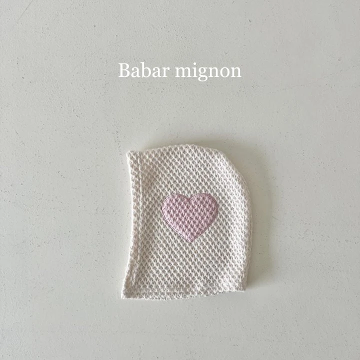 Babar Mignon - Korean Children Fashion - #designkidswear - Heart Balaclava - 11