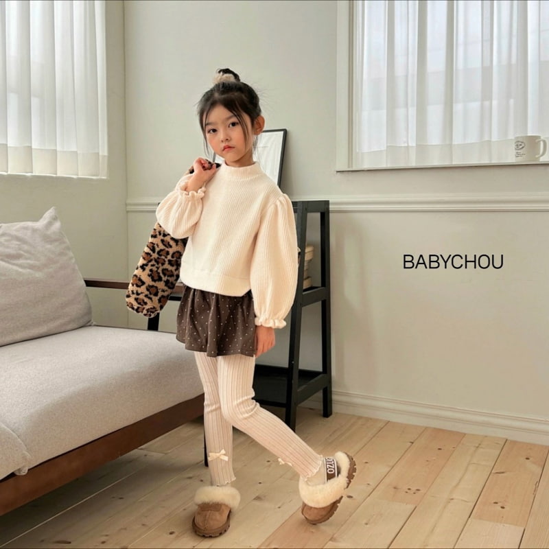 Babychou - Korean Children Fashion - #designkidswear - Lia Leggings - 11