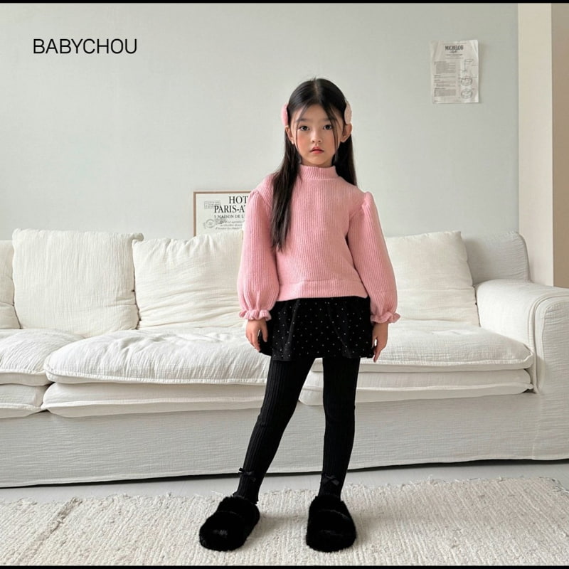 Babychou - Korean Children Fashion - #minifashionista - Lia Leggings - 6