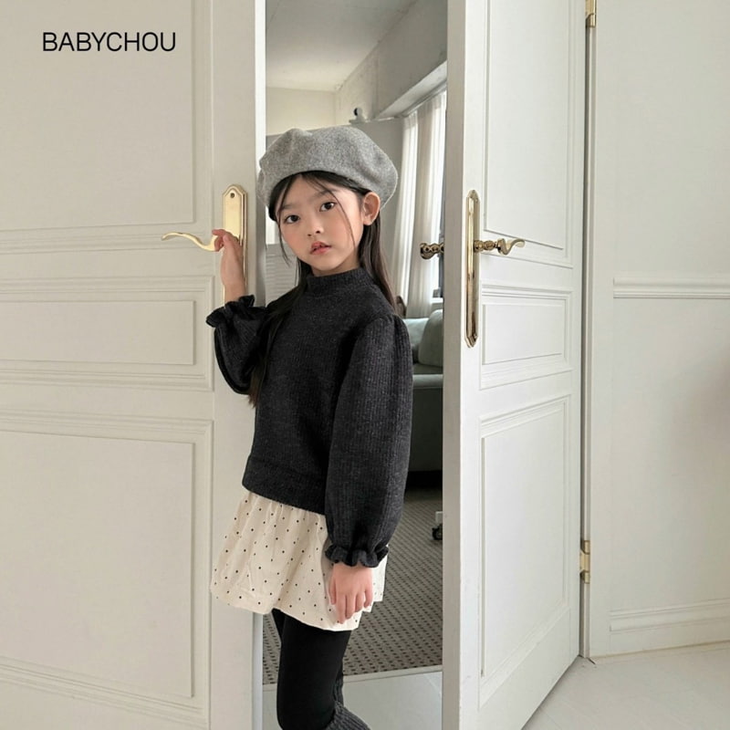 Babychou - Korean Children Fashion - #prettylittlegirls - Nine One-piece - 9