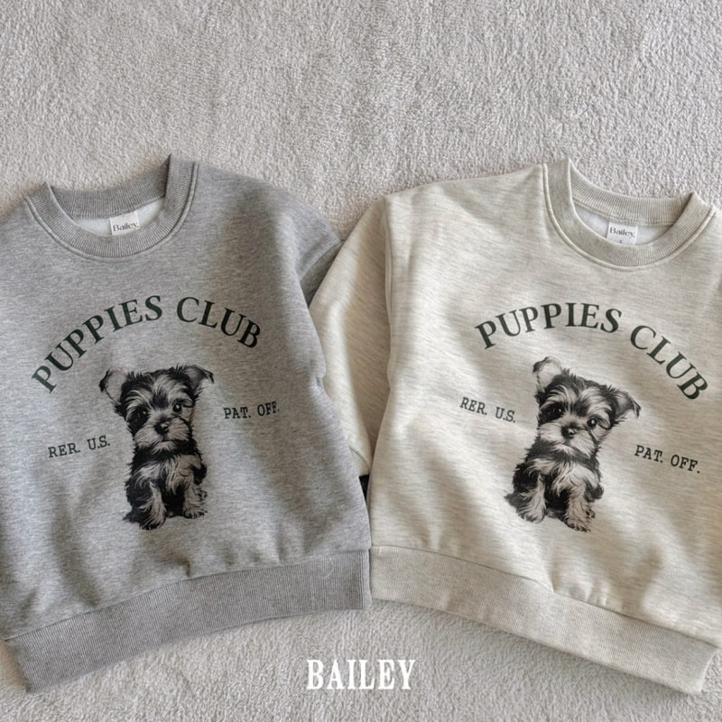 Bailey - Korean Children Fashion - #discoveringself - Puppy Sweatshirt - 3